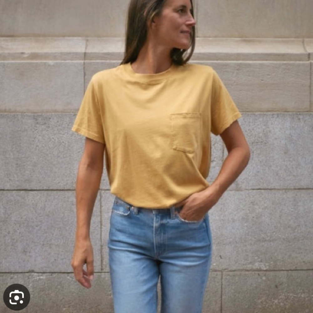 AYR The Free Time T-Shirt in Mustard